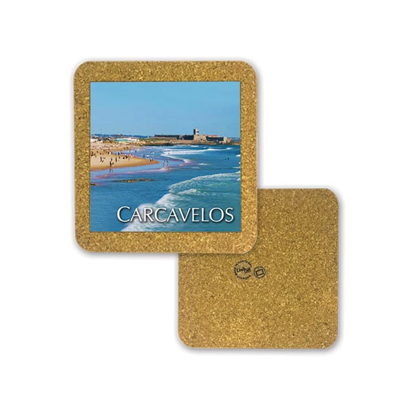 Tile 10cm in cork base
