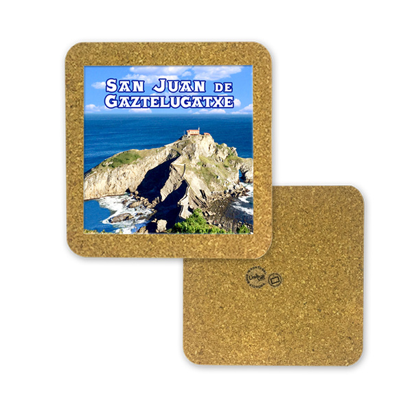 Tile 15cm in cork base