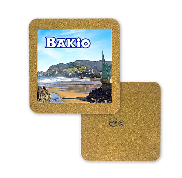Tile 15cm in cork base
