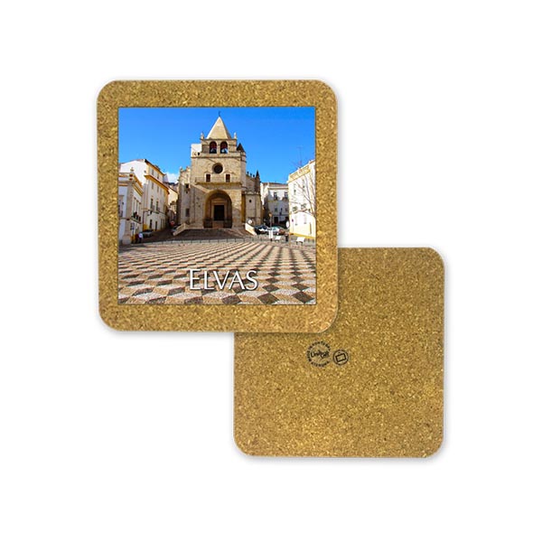Tile 10cm in cork base