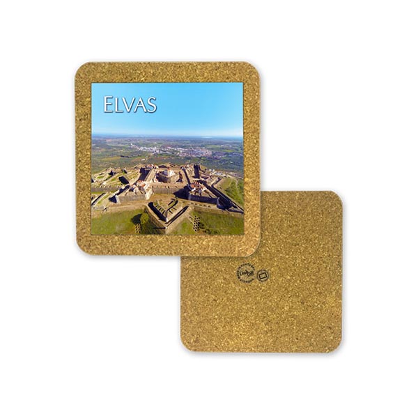 Tile 10cm in cork base