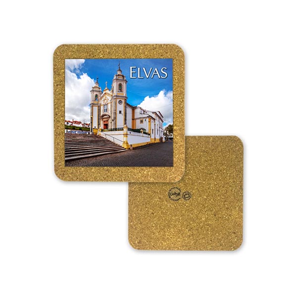 Tile 15cm in cork base