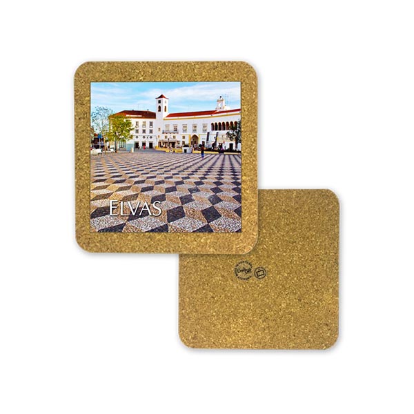 Tile 15cm in cork base