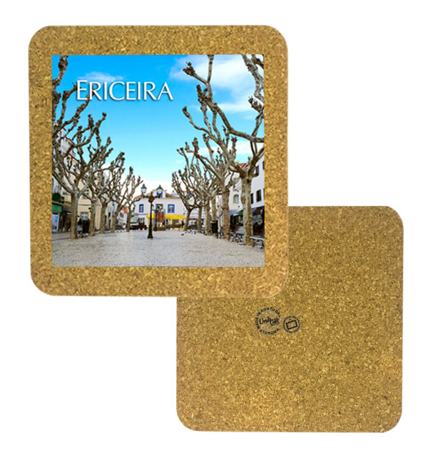 Tile 15cm in cork base