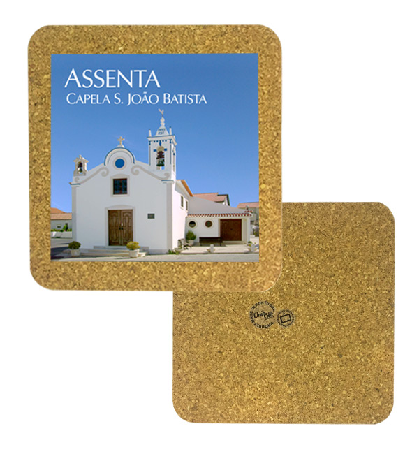 Tile 15cm in cork base
