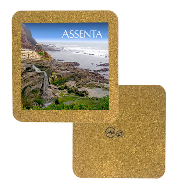 Tile 15cm in cork base
