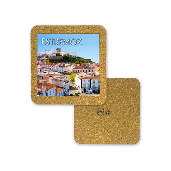 Tile 10cm in cork base