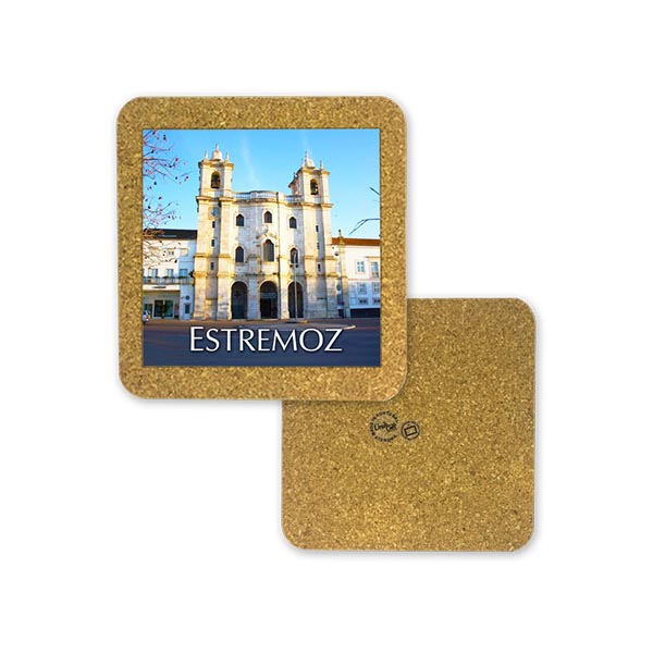 Tile 10cm in cork base