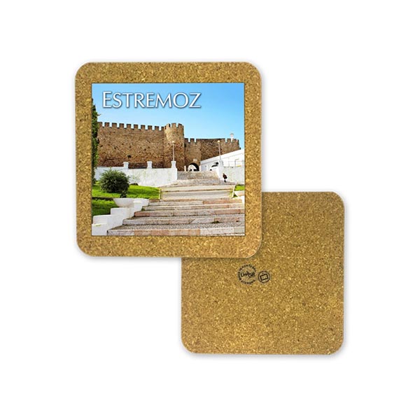 Tile 10cm in cork base