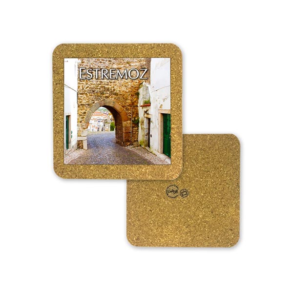 Tile 10cm in cork base