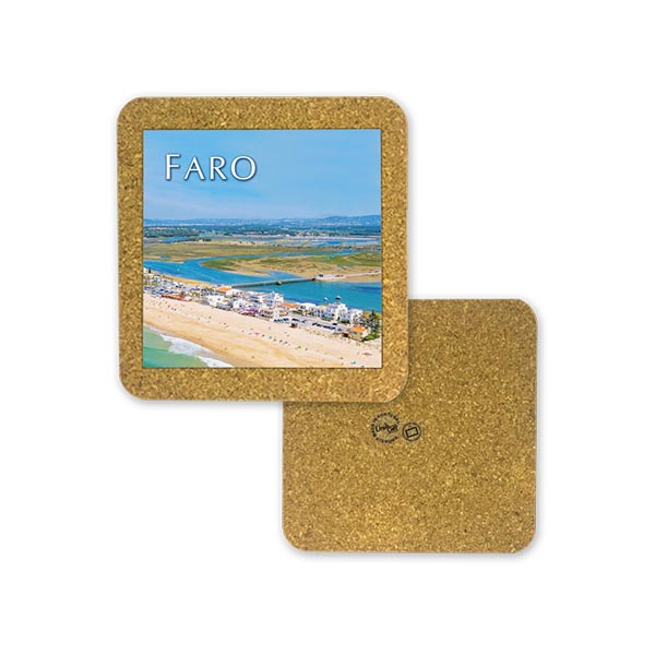 Tile 10cm in cork base