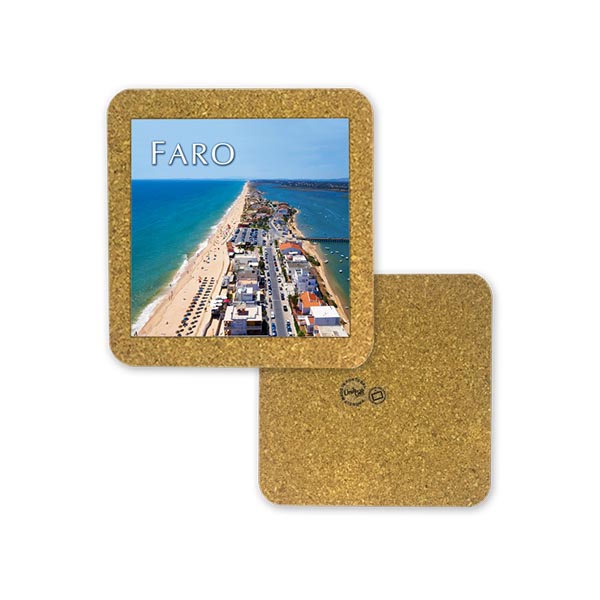 Tile 10cm in cork base