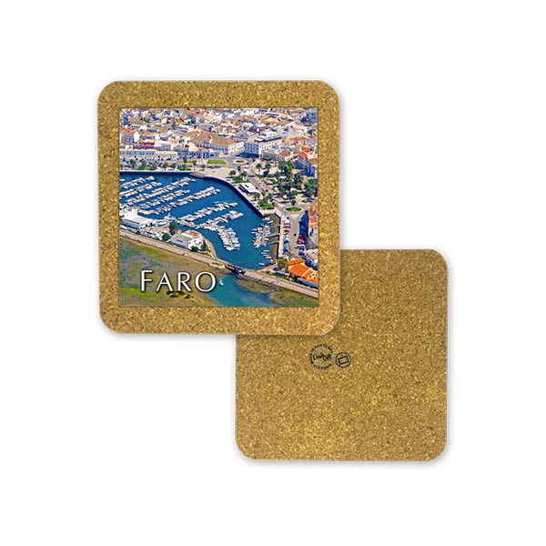 Tile 10cm in cork base