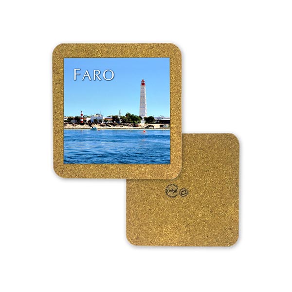 Tile 10cm in cork base