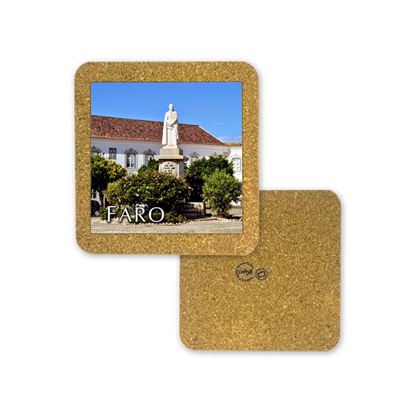 Tile 10cm in cork base