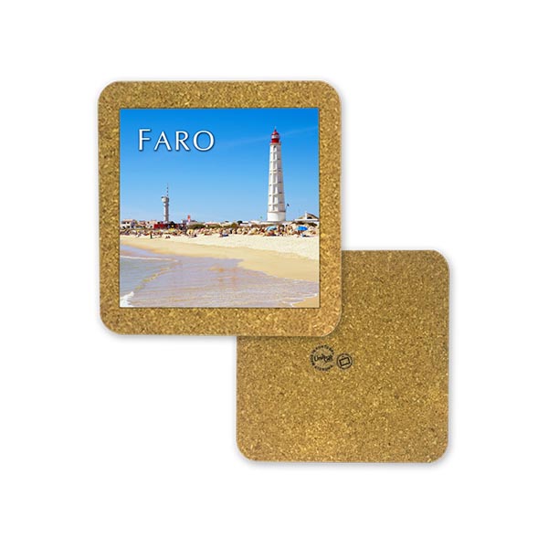 Tile 10cm in cork base