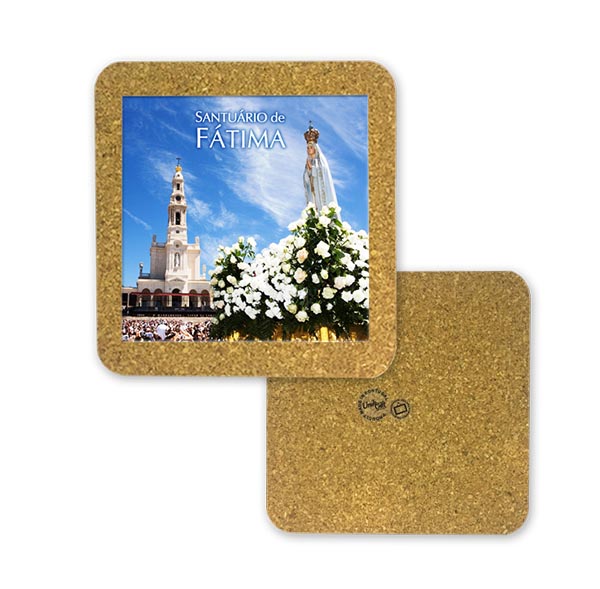 Tile 10cm in cork base