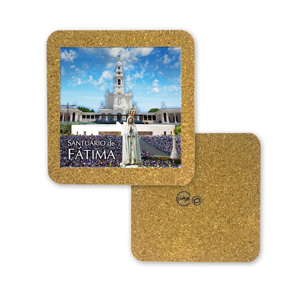 Tile 10cm in cork base