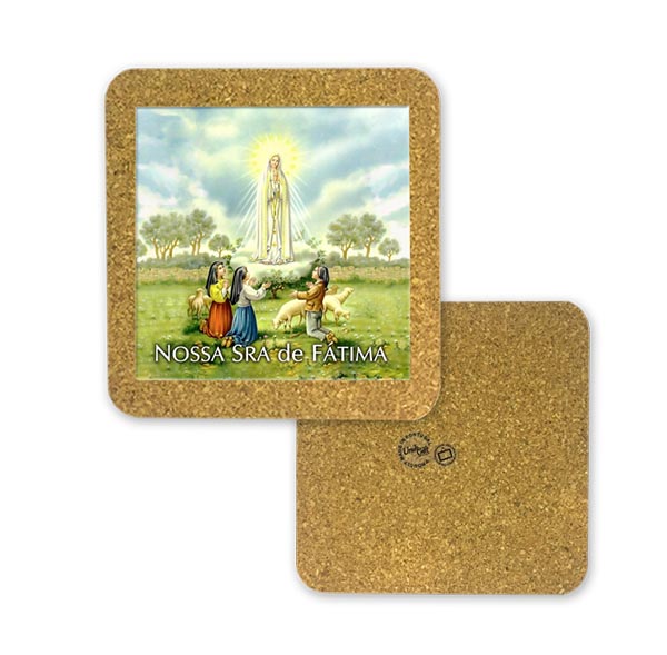Tile 10cm in cork base