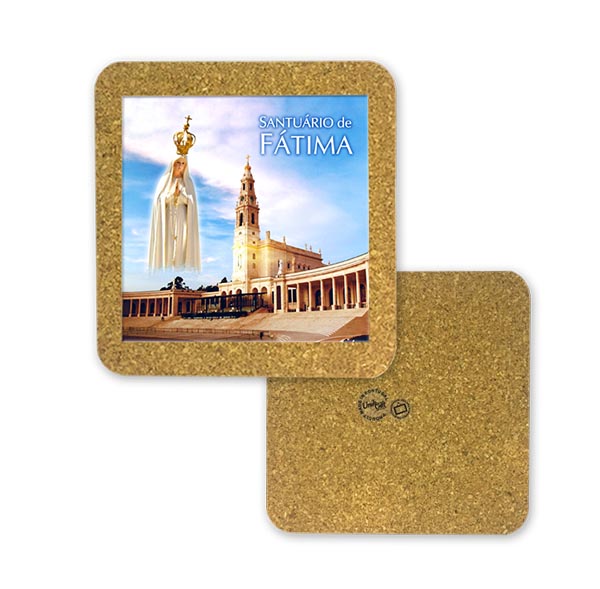 Tile 10cm in cork base