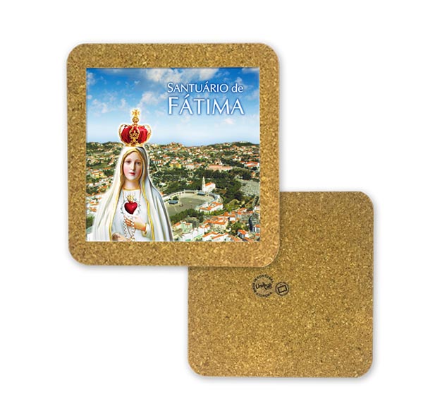 Tile 15cm in cork base