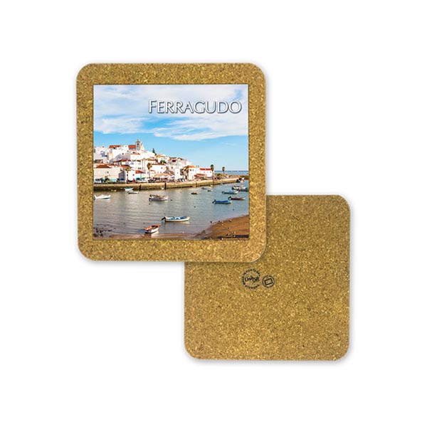 Tile 15cm in cork base