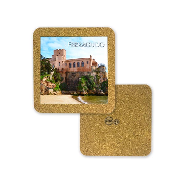 Tile 15cm in cork base
