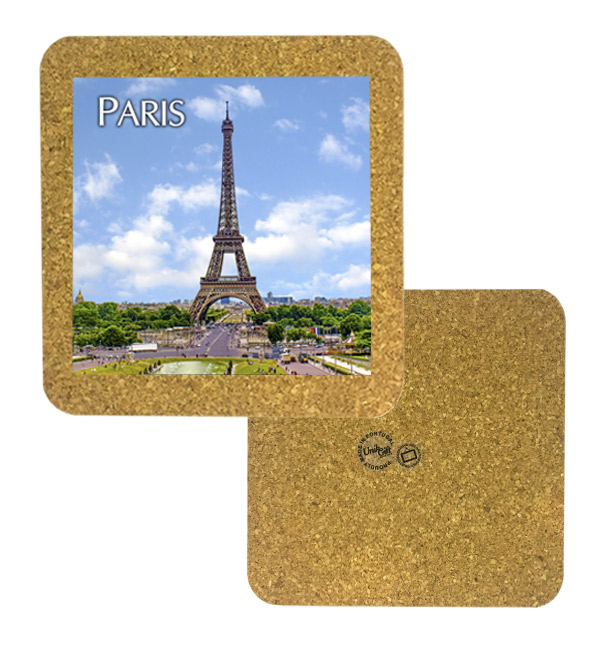 Tile 15cm in cork base