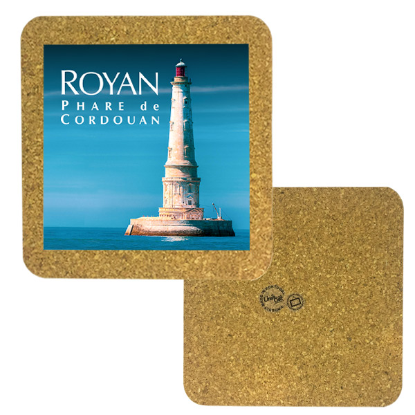 Tile 15cm in cork base