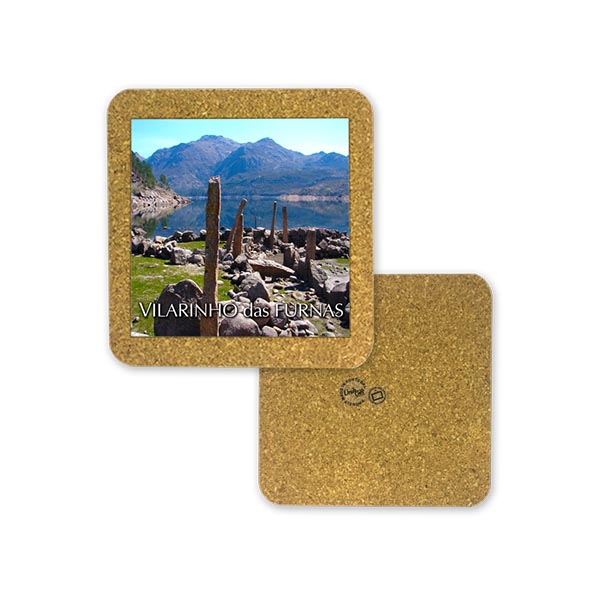 Tile 15cm in cork base