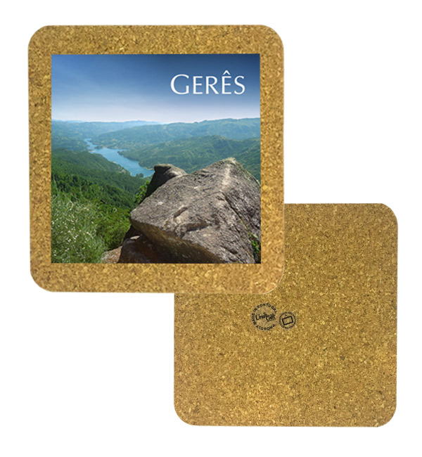 Tile 15cm in cork base