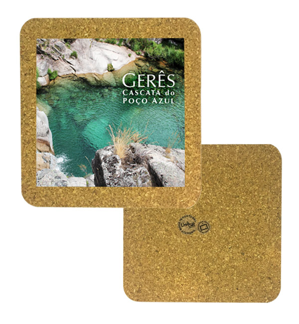 Tile 15cm in cork base