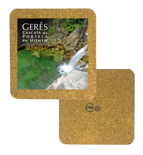 Tile 15cm in cork base