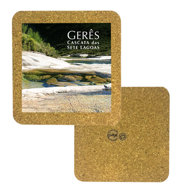 Tile 15cm in cork base
