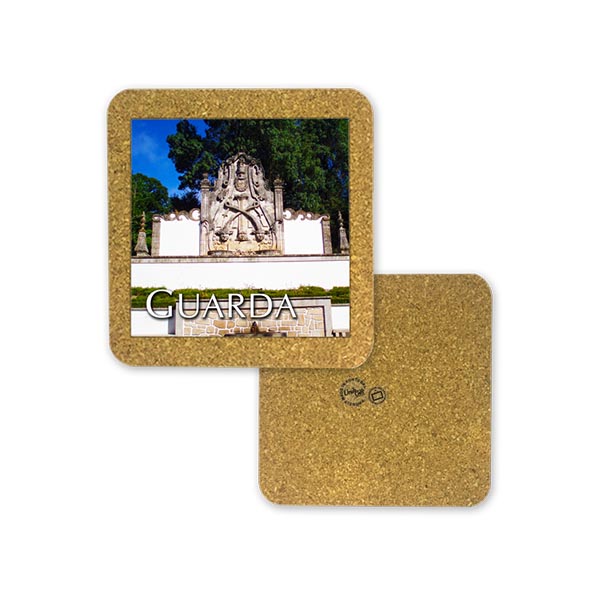 Tile 10cm in cork base