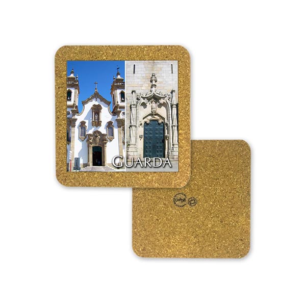 Tile 10cm in cork base
