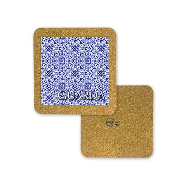 Tile 10cm in cork base