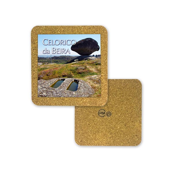 Tile 15cm in cork base