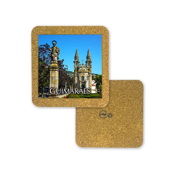 Tile 10cm in cork base