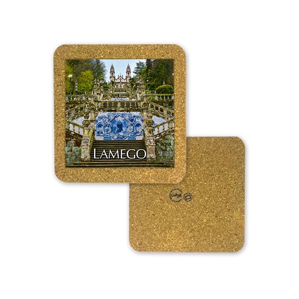 Tile 10cm in cork base