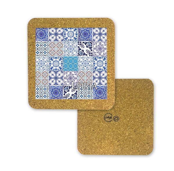 Tile 10cm in cork base