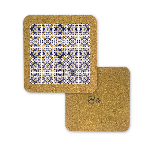 Tile 10cm in cork base
