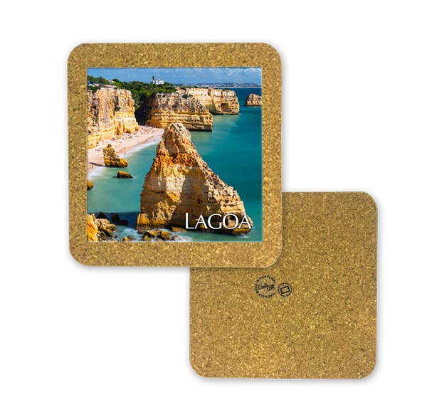 Tile 15cm in cork base