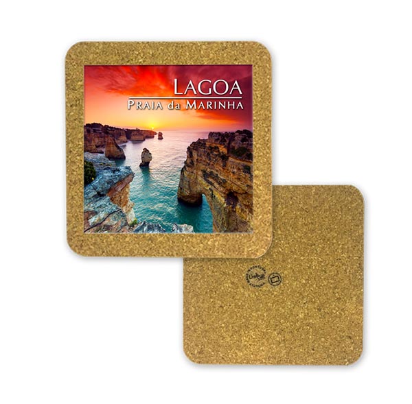 Tile 15cm in cork base