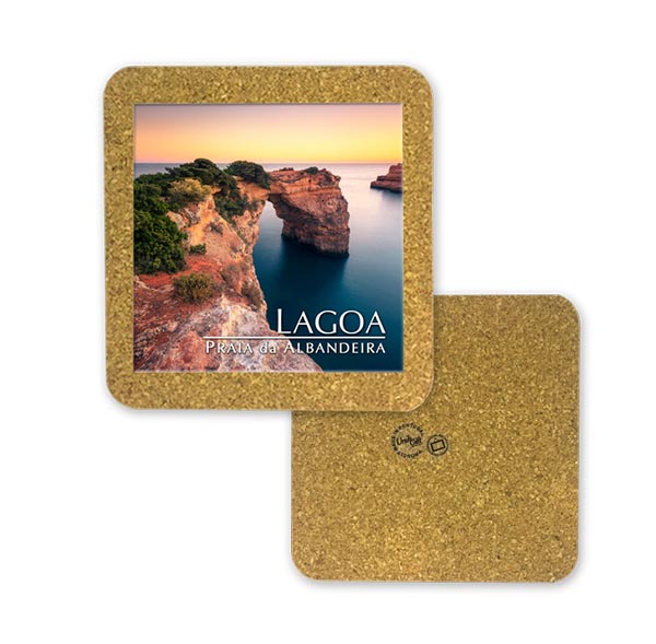 Tile 15cm in cork base