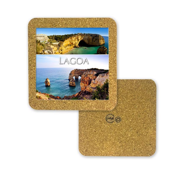Tile 15cm in cork base