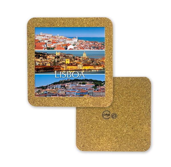 Tile 10cm in cork base