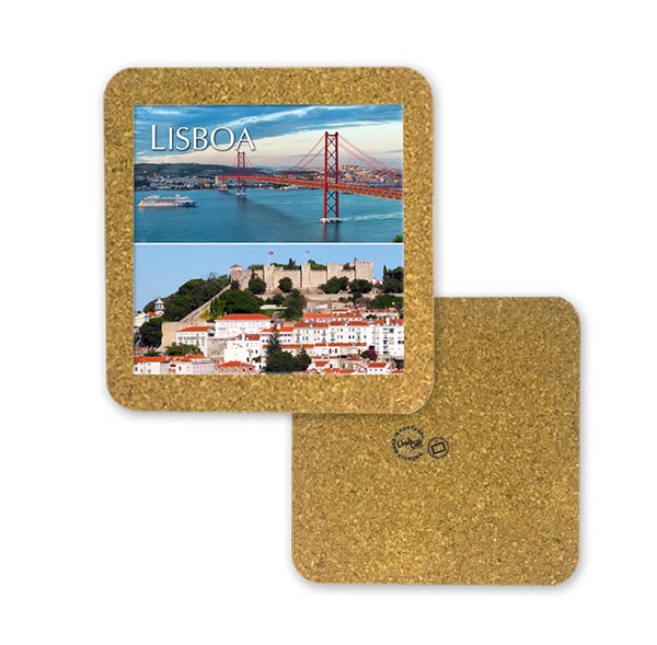 Tile 10cm in cork base