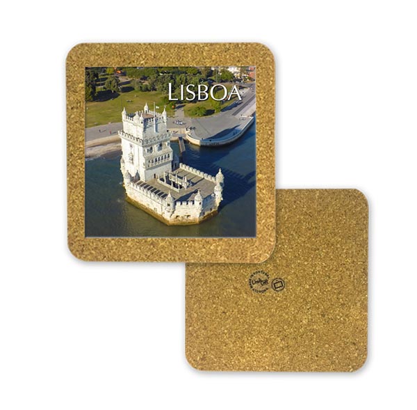 Tile 10cm in cork base