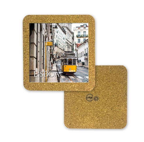 Tile 10cm in cork base